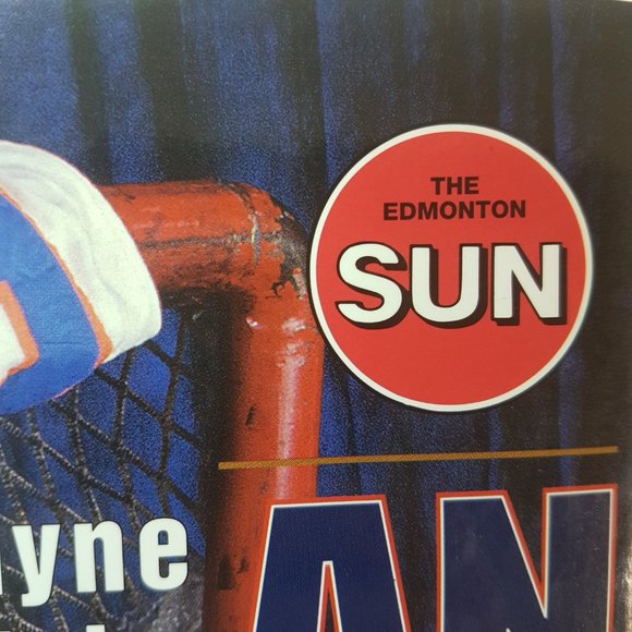 Wayne Gretzky An Oiler Forever by Terry Jones Edmonton Sun NHL Edmonton Oilers - Picture 3 of 16